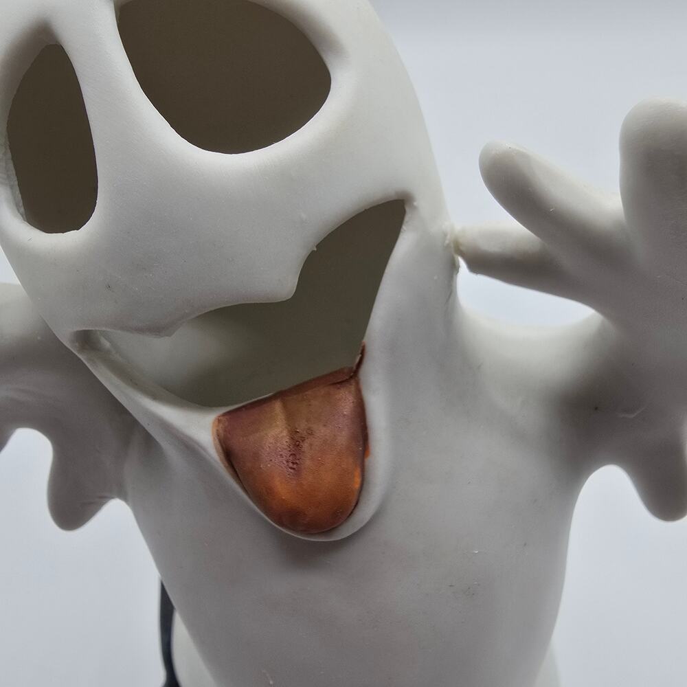 Vintage Ghostly Glow from Michael's porcelain candle lantern votive burner - Picture 8 of 11